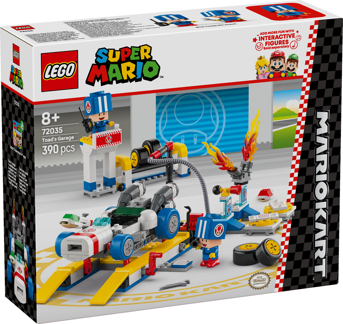 Lego Super Mario Mario Kart Toads Garage 72035 - Albagame