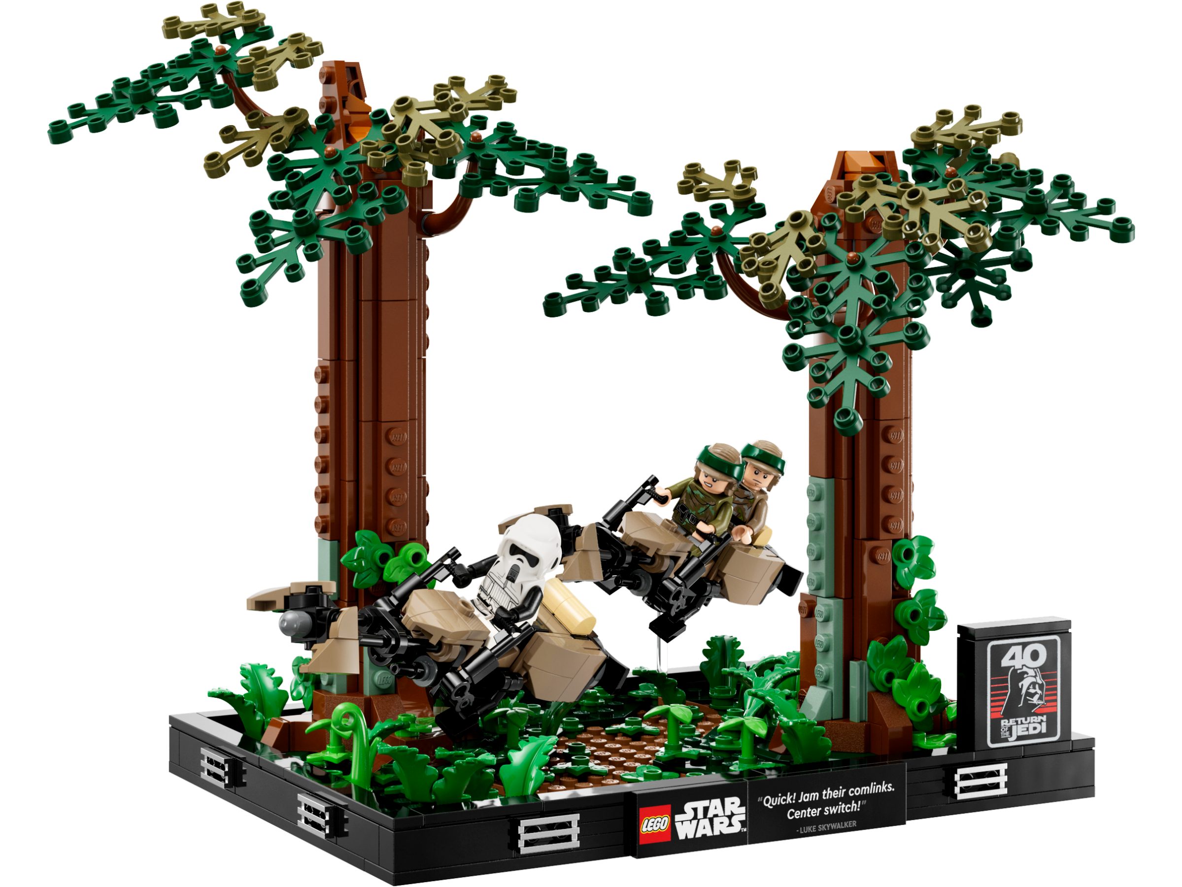 Lego Star Wars Endor Speeder Chase Diorama 75353 - Albagame