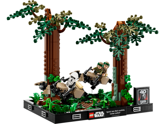 Lego Star Wars Endor Speeder Chase Diorama 75353 - Albagame