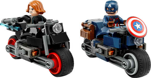 Lego Marvel Black Widow & Captain America Motorcycles 76260 - Albagame