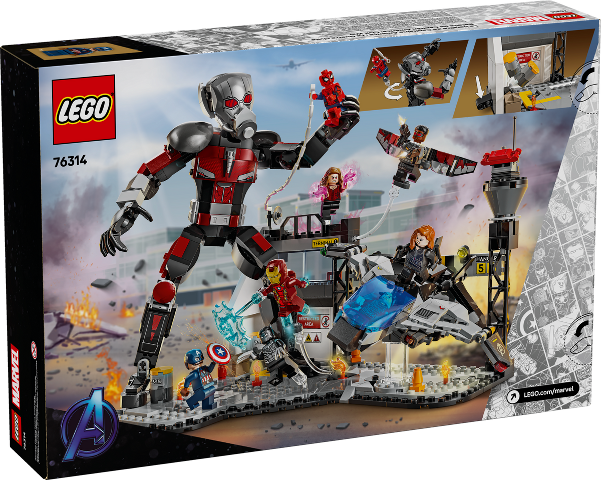 Lego Marvel Captain America: Civil War Action Battle 76314 - Albagame