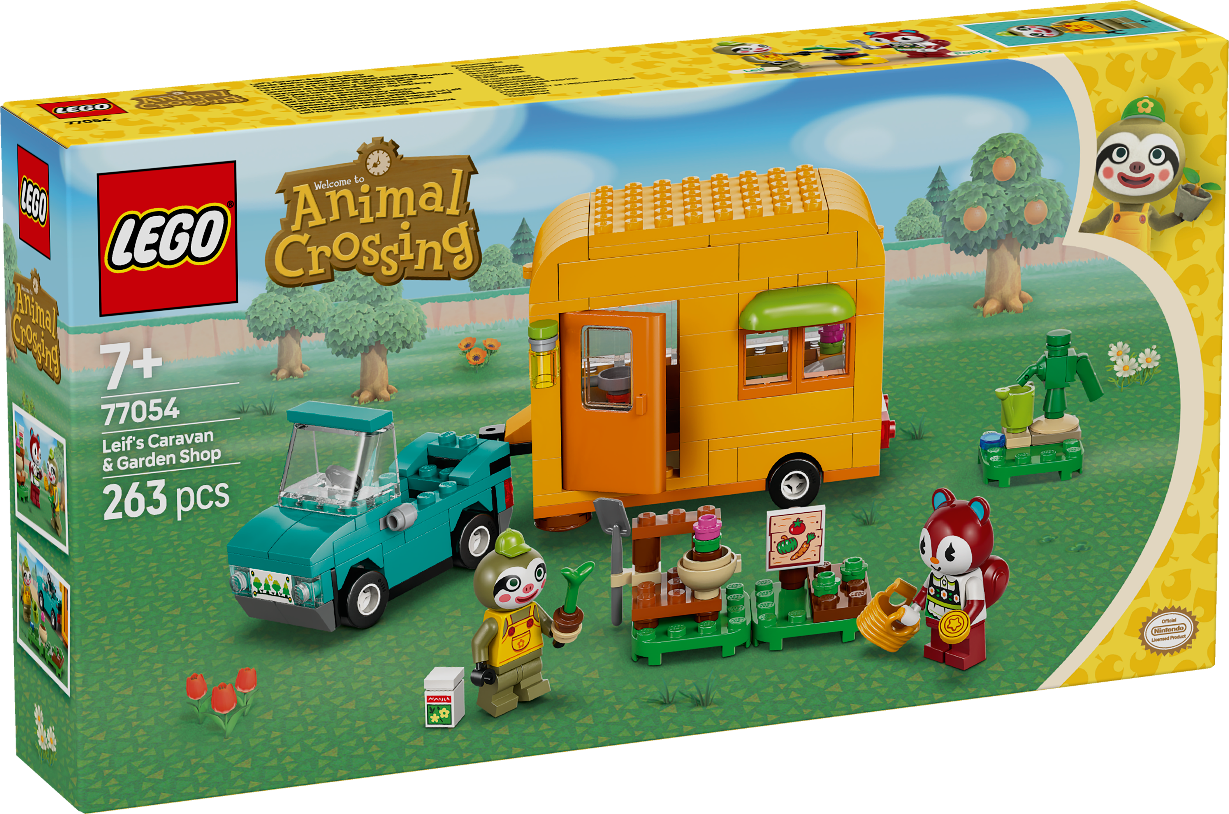 Lego Animal Crossing Leif's Caravan & Garden Shop 77054 - Albagame