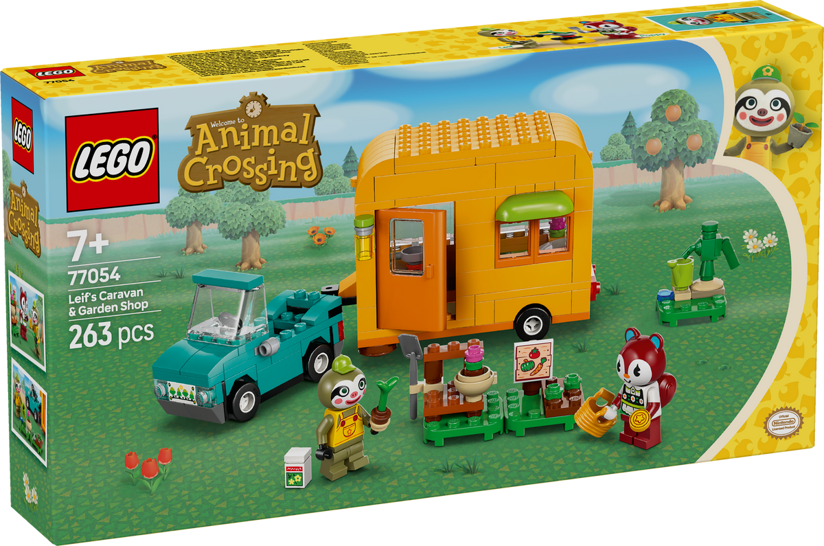 Lego Animal Crossing Leif's Caravan & Garden Shop 77054 - Albagame