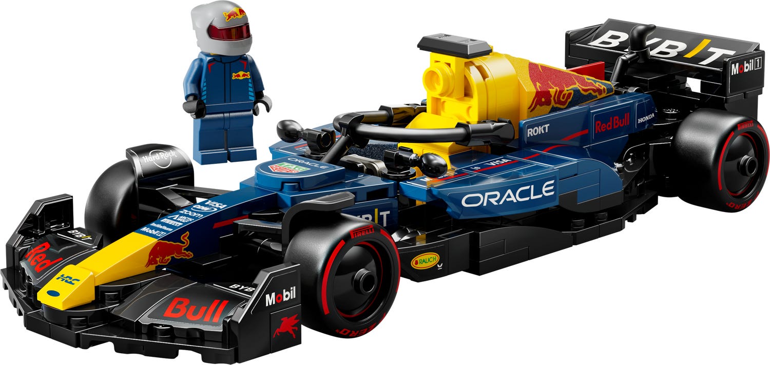 Lego Speed Champions Oracle Red Bull Racing RB20 F1 Race Car 77243 - Albagame