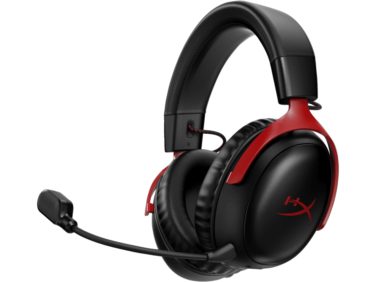 Headset HyperX Cloud III , Wireless Gaming Headset , Black/Red , 77Z46AA - Albagame