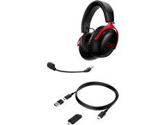 Headset HyperX Cloud III , Wireless Gaming Headset , Black/Red , 77Z46AA - Albagame