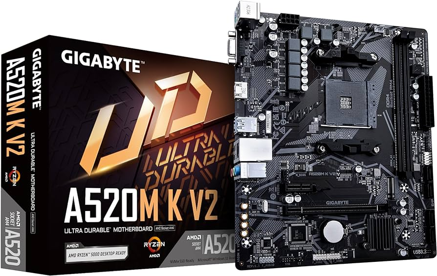Motherboard Gigabyte A520M K V2 - Albagame