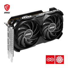 GPU MSI VENTUS 2X BLACK OC GeForce RTX 4060 8GB GDDR6 - Albagame
