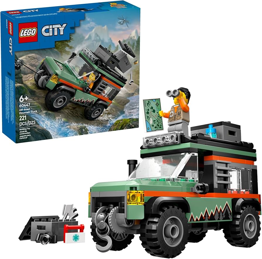 Lego City Off-Road 4x4 Mountain Truck 60447 - Albagame