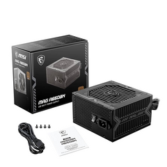 PSU 650W MSI MAG A650BNL , ATX 3.1 , 80+ Bronze , Black , A650BNL - Albagame