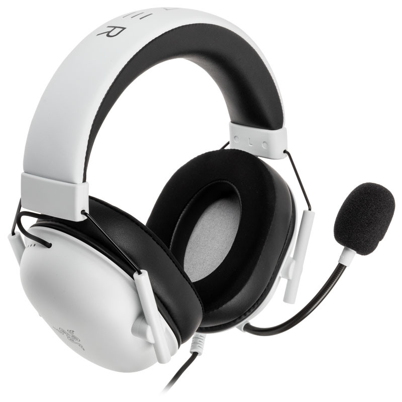 Headset Razer BlackShark V2 X , Licesed for PlayStarion , XBOX/PC/PS , Analog 3.5mm connectivity , Passive Noise Cancellation , White , RZ04-03241300-R3G1