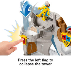 Fisher Price Imaginext Lion's Kingdom Castle 2021 Grey & Blue - Albagame