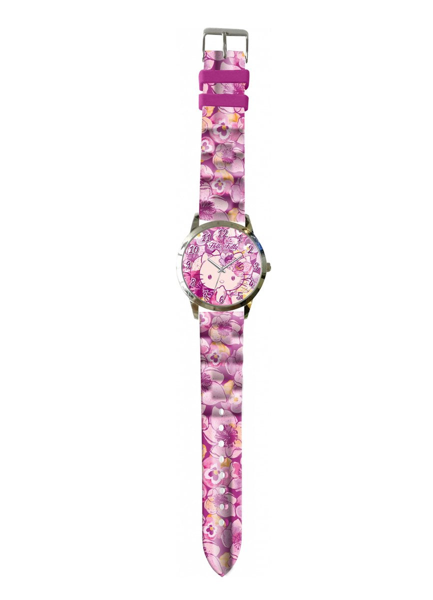 Analog Watch Hello Kitty Floral - Albagame