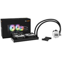 Cooler Be Quiet! LIGHT LOOP 240 ARGB , Liquid Cooler 240mm Radiator 2x 120mm ARGB Fans , Black , BW020 - Albagame