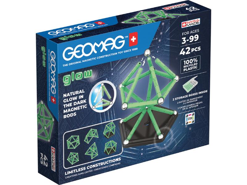 Magnetic Geometry Geomag Glow 42pcs - Albagame