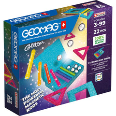 Magnetic Geometry Geomag Glitter 22pcs - Albagame