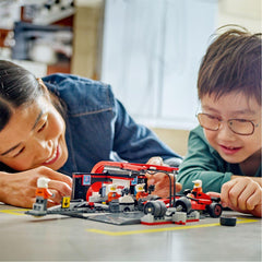 Lego City F1 Pit Stop & Pit Crew with Ferrari Car 60443 - Albagame