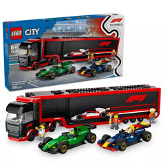 Lego City Truck with RB20 & AMR24 F1 Cars 60445 - Albagame
