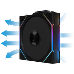 Fan Lian LI UniFan TL Wireless ARGB  Reverse  Black - Albagame