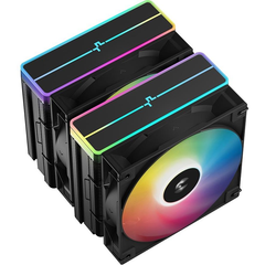 Cooler Cooler DeepCool AG620 ARGB V2  , Air cooler 2x 120mm ARGB , up to max 260W TDP , Black , R-AG620-BKAMMN-GJD - Albagame