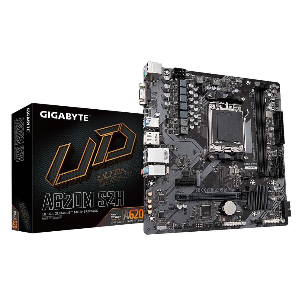 Motherboard Gigabyte A620M S2H - Albagame