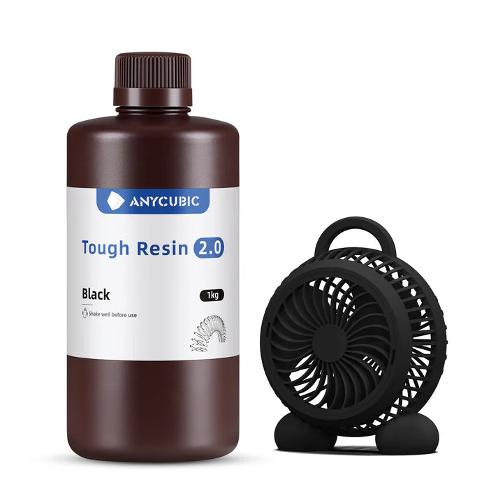 Resin Anycubic Flexible Tough Black 1Kg - Albagame