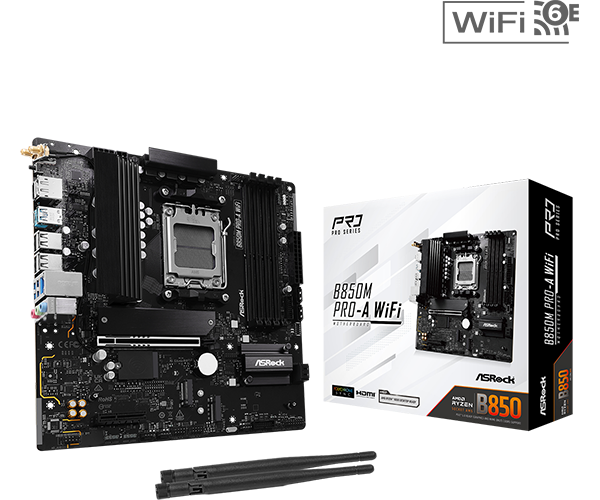 Motherboard Asrock B850M Pro-A WiFi - Albagame