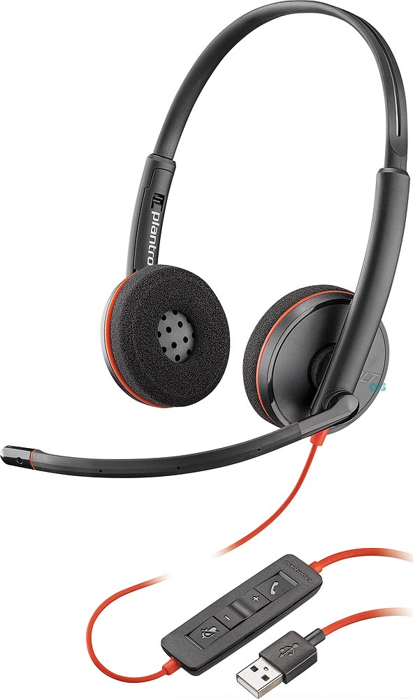 Headset Poly Plantronics Blackwire C3220 - Albagame
