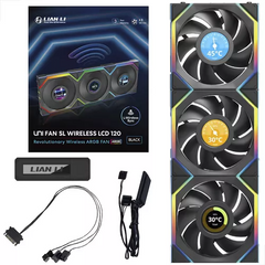 Fan Lian LI UniFan SL Wireless LCD ARGB  Black - Albagame