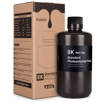 Resin Elegoo Standard 8K Red Clay 1Kg - Albagame