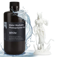 Resin Elegoo Water Washable White 1Kg - Albagame