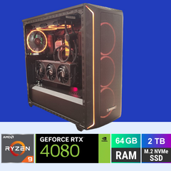 Extreme2612231 , AMD Ryzen 9 , 64GB RAM , 2TB SSD , Configurable with RTX 4080 - RTX 4070 Ti - RTX 4070 - Albagame