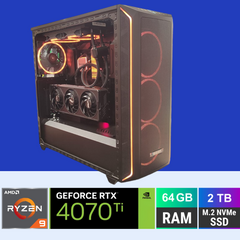 Extreme2612231 , AMD Ryzen 9 , 64GB RAM , 2TB SSD , Configurable with RTX 4080 - RTX 4070 Ti - RTX 4070 - Albagame