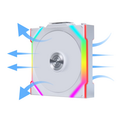 Fan Lian LI UniFan SL Wireless ARGB  Reverse  White - Albagame