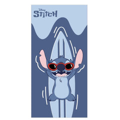 Beach Towel Disney Stitch Surf With Glasses - Albagame