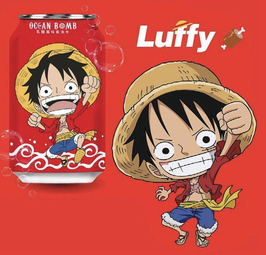 Soda Water One Piece Luffy Ocean Bomb Yogurt Flavor - Albagame