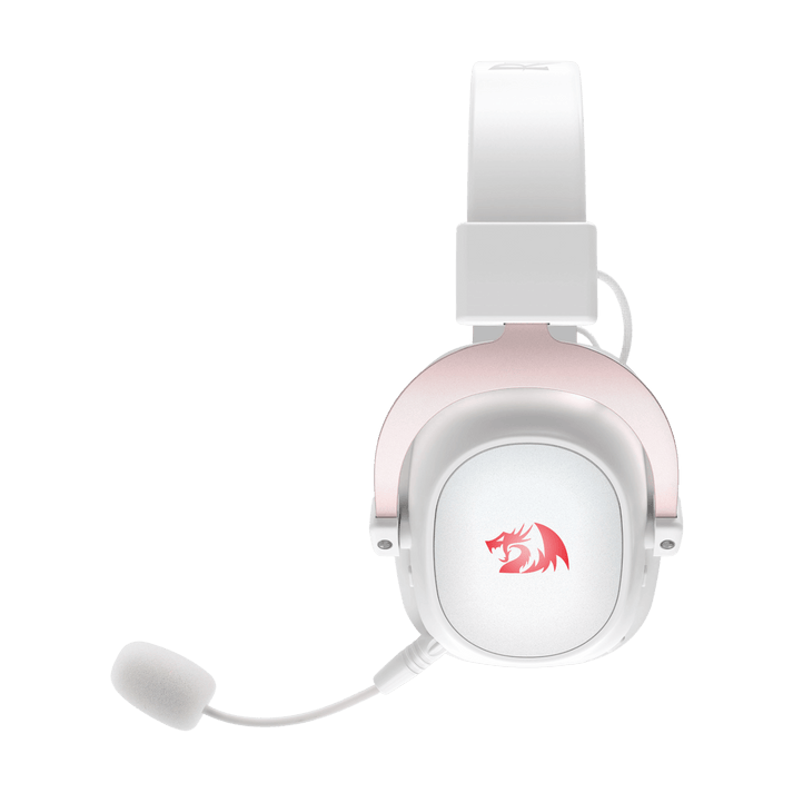 Headset Redragon Zeus H510 PRO Wireless , Gaming headset with 7.1 surround sound , Noise canceling microphone , up to 3 hours on battery , Wireless/Bluetooth/Wired , White