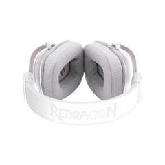 Headset Redragon Zeus H510 PRO Wireless , Gaming headset with 7.1 surround sound , Noise canceling microphone , up to 3 hours on battery , Wireless/Bluetooth/Wired , White