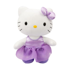 Plush Hello Kitty Purple Satin 30cm
