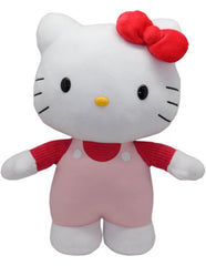 Plush Hello Kitty Pink Cord T-Shirt 30cm