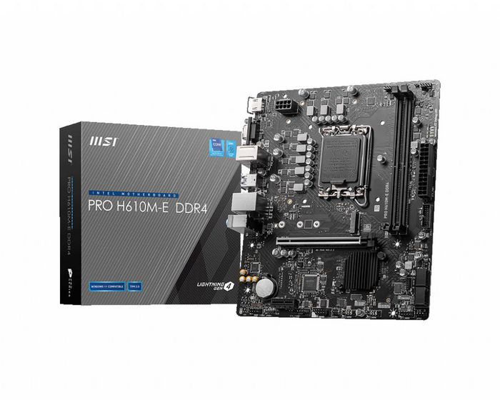 Motherboard MSI PRO H610M-E - Albagame