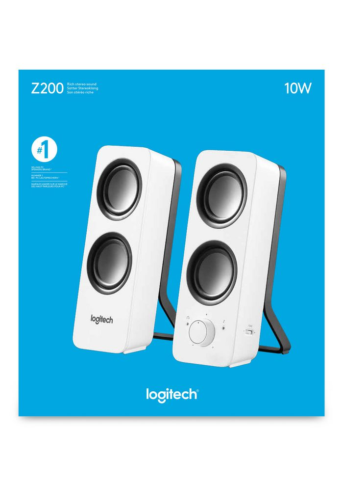 Speaker Stereo 10W Logitech Z200 – Albagame