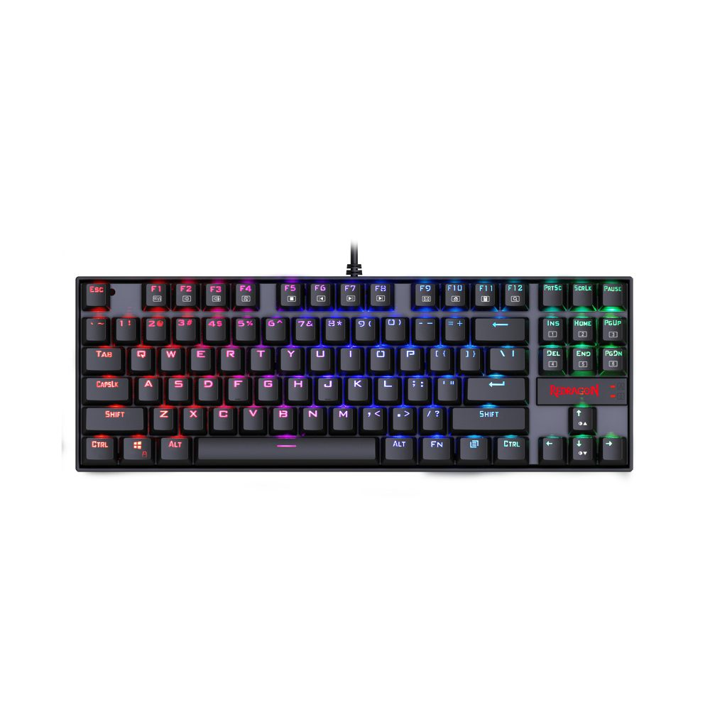 Keyboard Redragon Kumara K552RGB-1 , Mechanical , Red Switch , Black , K552RGB-1 - Albagame