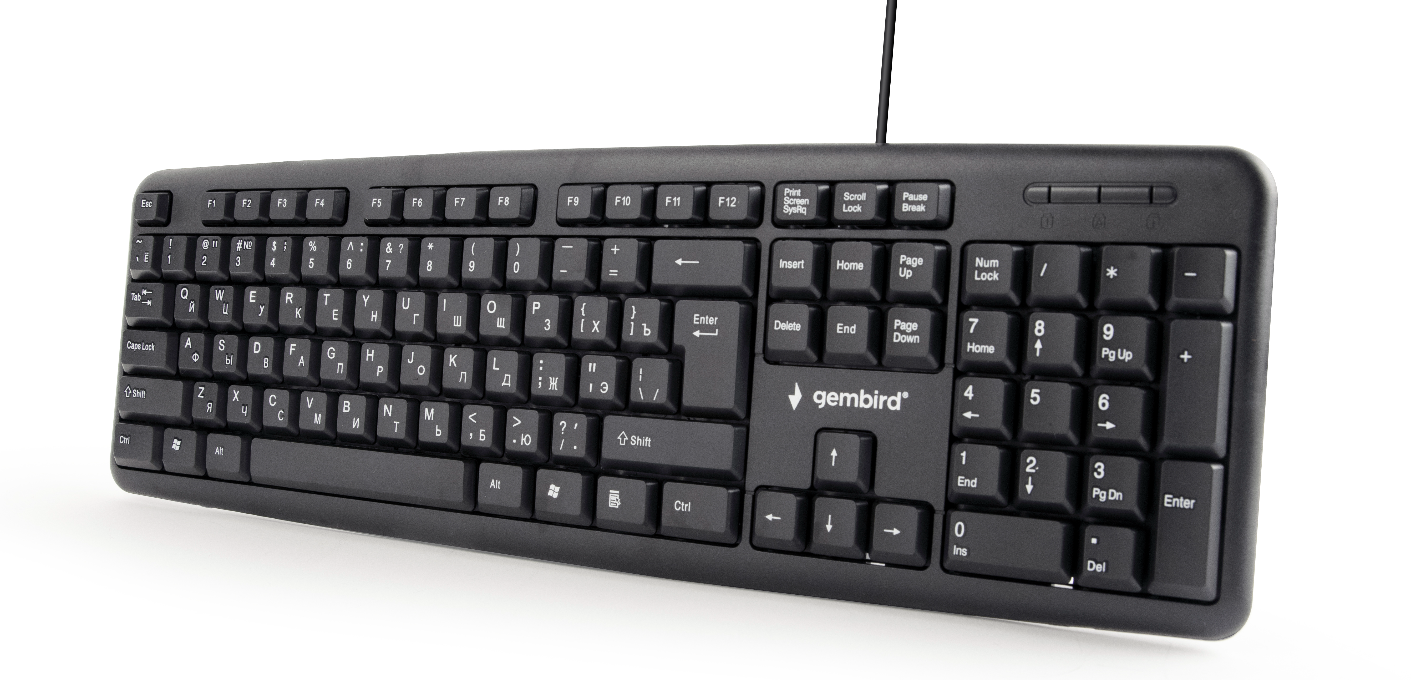 Keyboard Gembird KB-U-103 , US Internationl English - Albagame