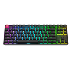 Keyboard Keychron K8  K8X-J4 , QMK/VIA Wireless/Bluetooth Mechanical Keyboard , Yellow Switch (Hot-Swappable) , 80% , US Layout , Black , K8X-J4