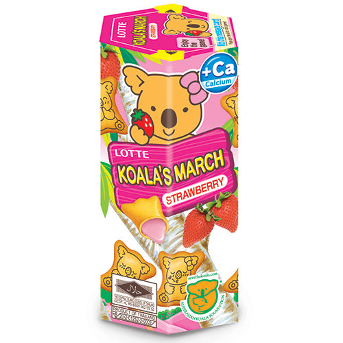 Biscuits Lotte Koala's March Strawberry - Albagame