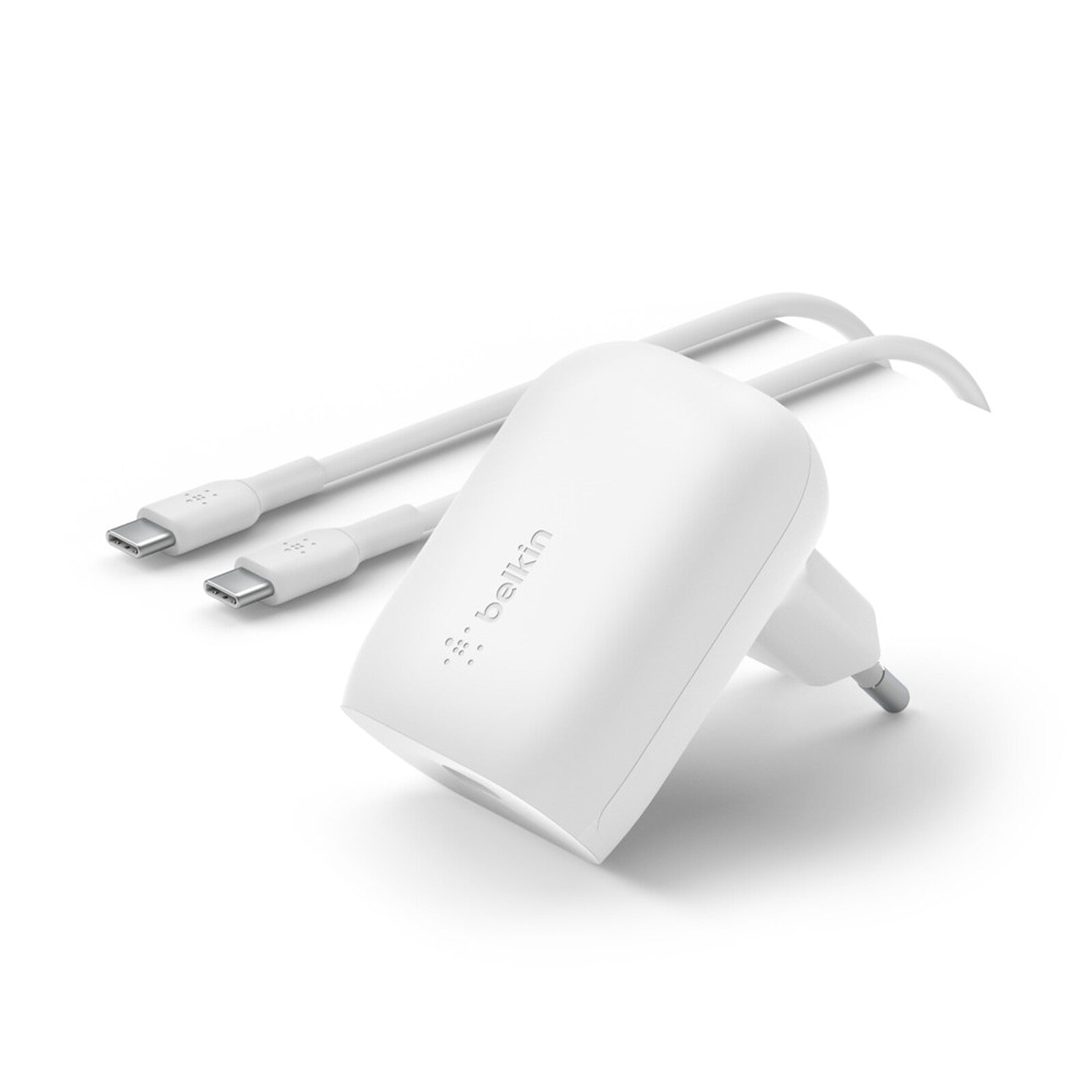 Charger 30W  Belkin BoostCharger , 1x USB-C up to 30W , White , WCA005VFWH - Albagame
