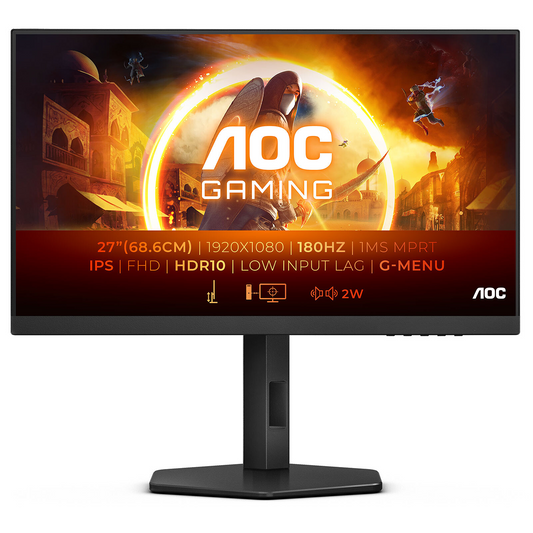 Monitor 27" AOC Gaming FHD IPS 180Hz 1ms