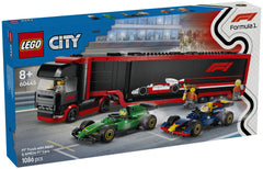 Lego City Truck with RB20 & AMR24 F1 Cars 60445 - Albagame