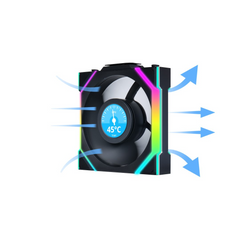Fan Lian LI UniFan SL Wireless LCD ARGB  Black - Albagame